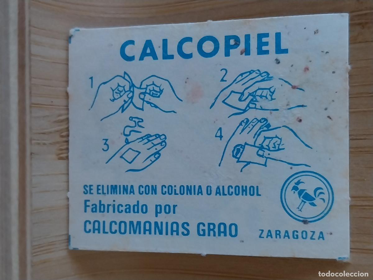 Coleccionismo Cromos antiguos: CALCOPIEL TATOO TATUAJE GRAO ANIMALITO 4 X 3CMS SIN USO QUIOSCO A&Ntilde;OS 70 *