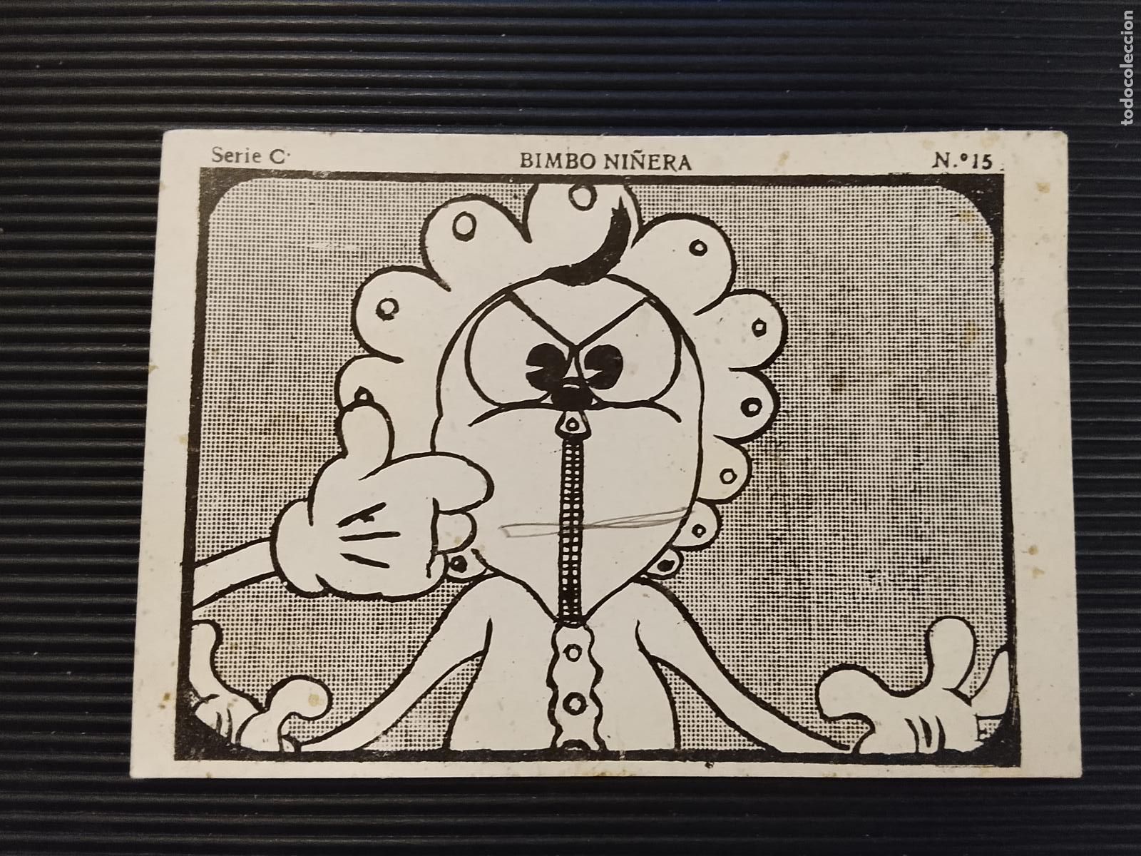 Coleccionismo Cromos antiguos: BIMBO NI&Ntilde;ERA - NUMERO 15 - CROMO ANTIGUO - SIMILAR A MICKEY MOUSE -VER FOTOS- (115.976-12)