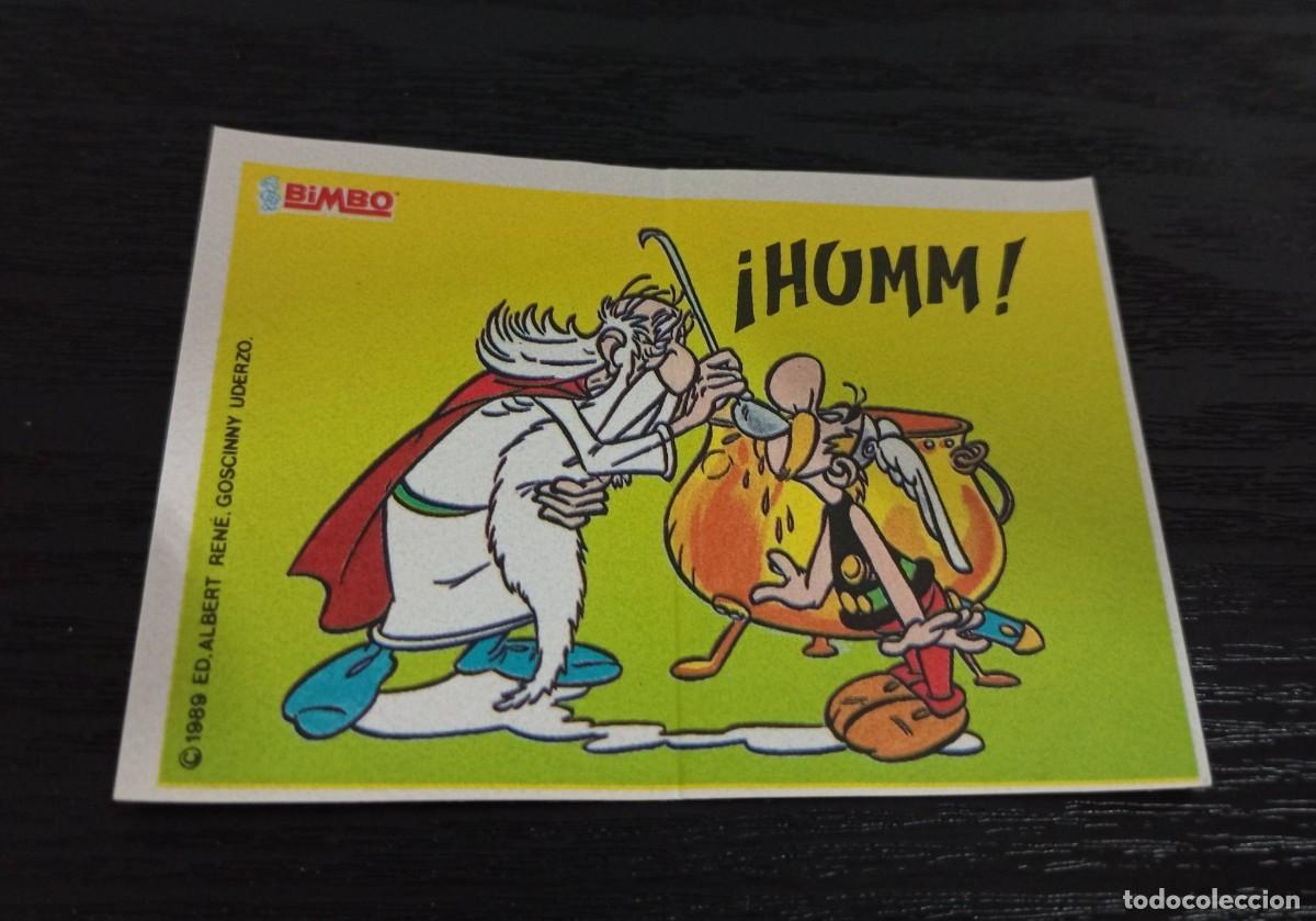 Coleccionismo Cromos antiguos: -CROMO BIMBO ASTERIX Y OBELIX PASTEL ASTERIX 1989 : EL JEFE