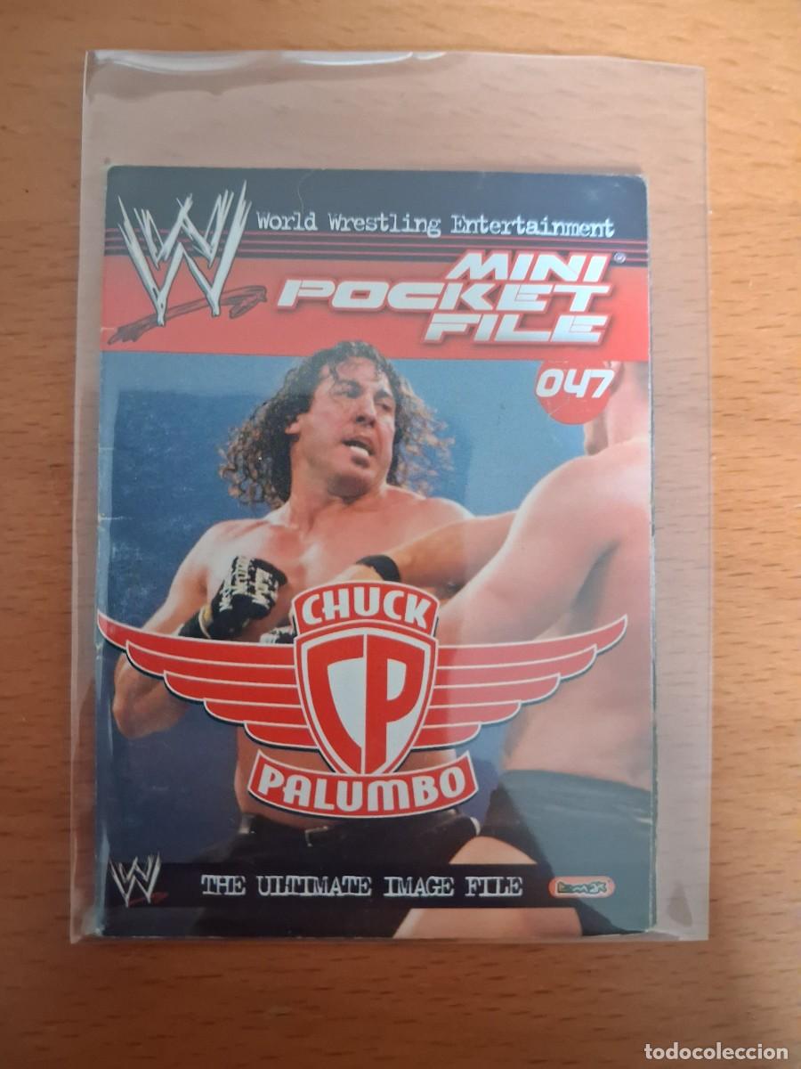 Coleccionismo cromos antiguos: WWE Mini Pocket File 47 Chuck Palumbo - Foto 1