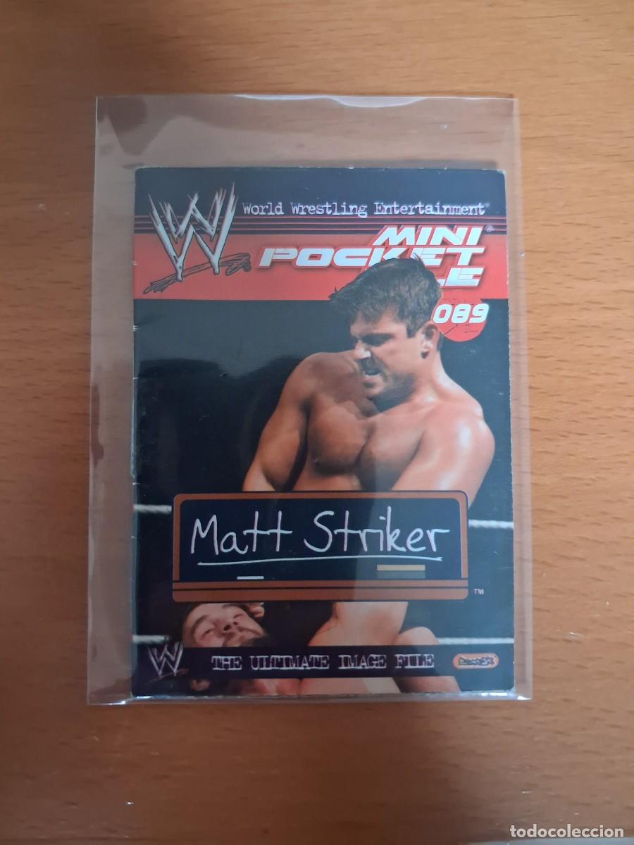 Coleccionismo cromos antiguos: WWE Mini Pocket File 89 Matt Striker - Foto 1