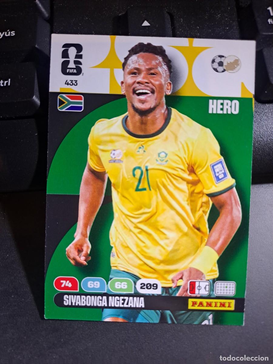 Coleccionismo Cromos antiguos: ADRENALYN XL SIYABONGA NGEZANA 433 JAMAICA HERO FIFA WORLD CUP 2026 MUNDIAL PANINI