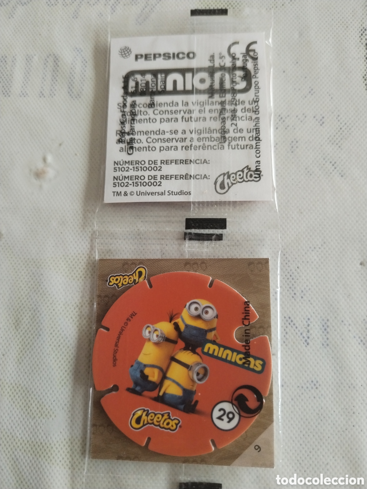 Coleccionismo cromos antiguos: Pepsico Cheetos Minions - Foto 1