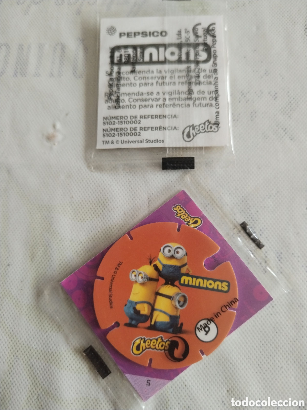 Coleccionismo Cromos antiguos: Pepsico Cheetos Minions