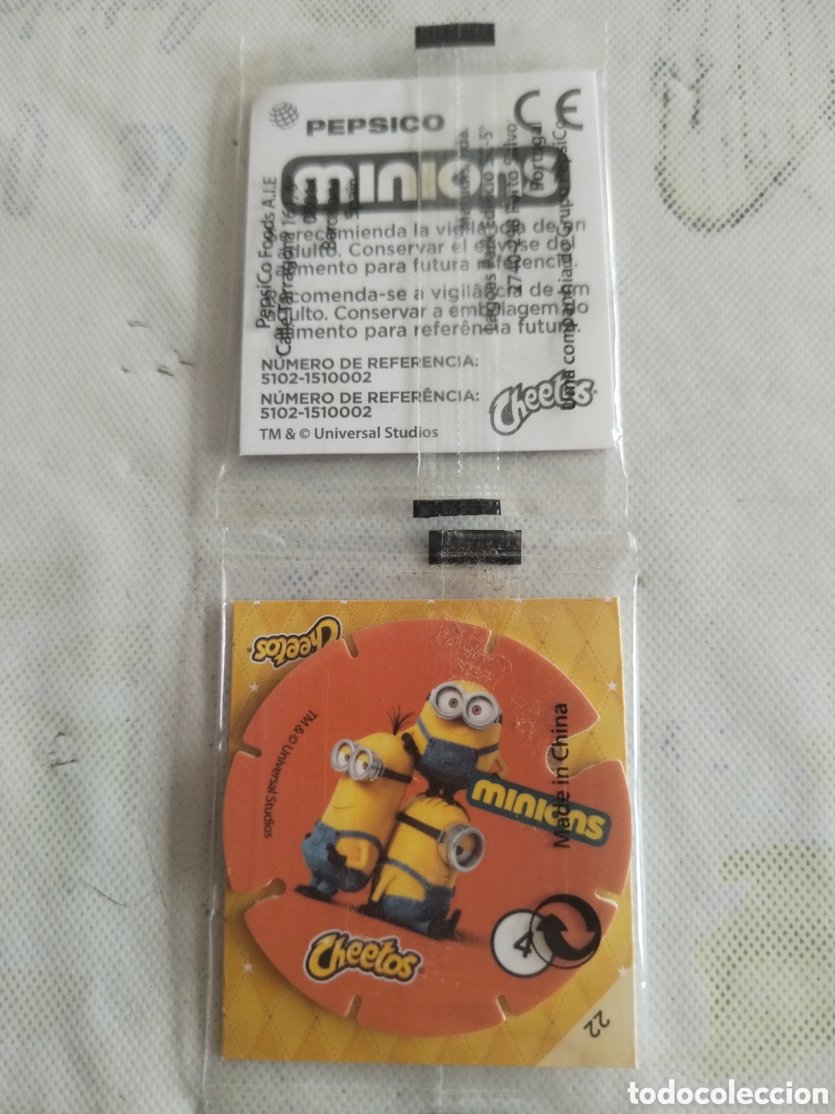 Coleccionismo cromos antiguos: Pepsico Cheetos Minions - Foto 1