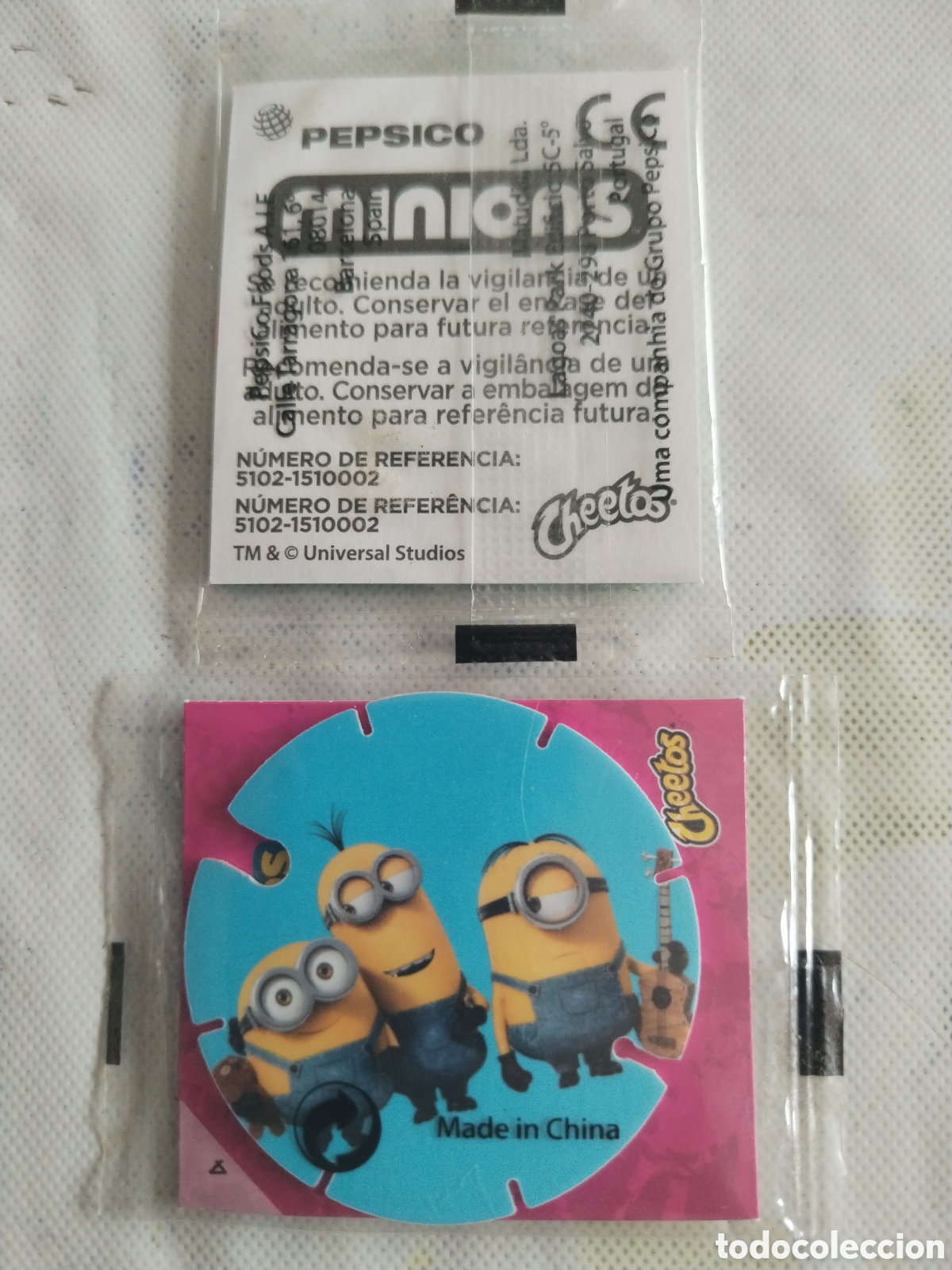 Coleccionismo cromos antiguos: Pepsico Cheetos Minions - Foto 1