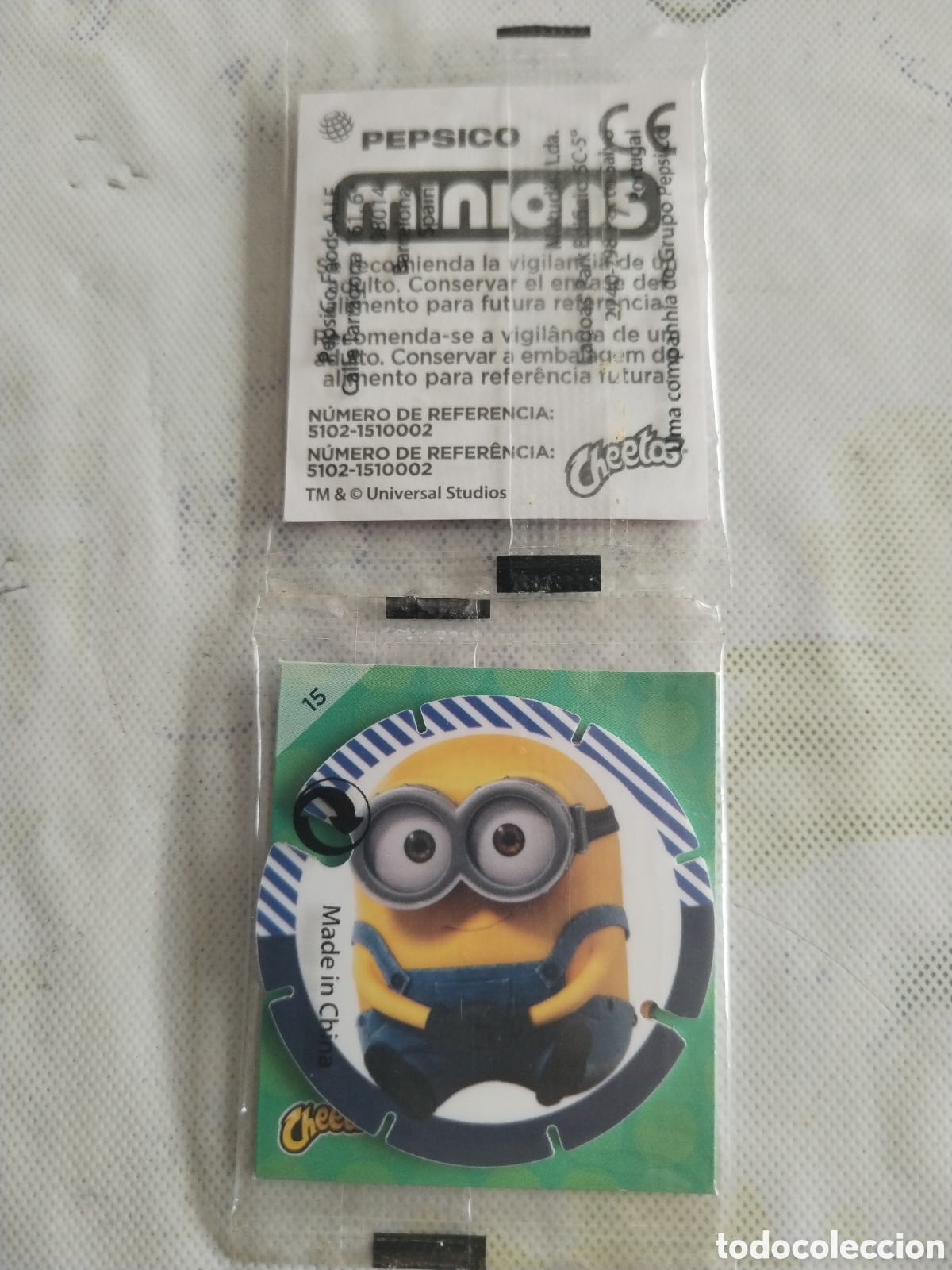 Coleccionismo cromos antiguos: Pepsico Cheetos Minions - Foto 1
