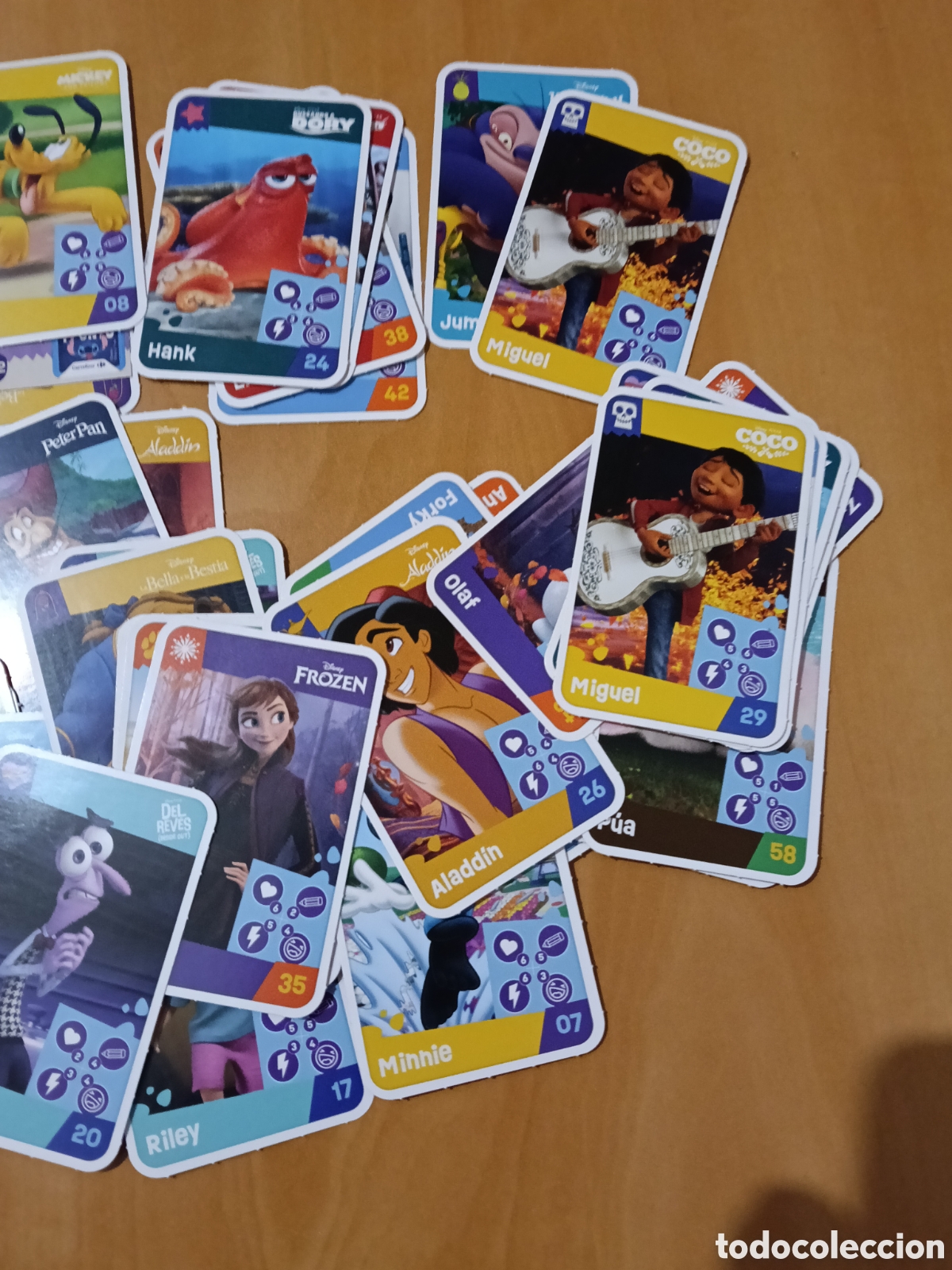 Coleccionismo cromos antiguos: Cromos de pel&iacute;culas de carrefour 40 cromos - Foto 2