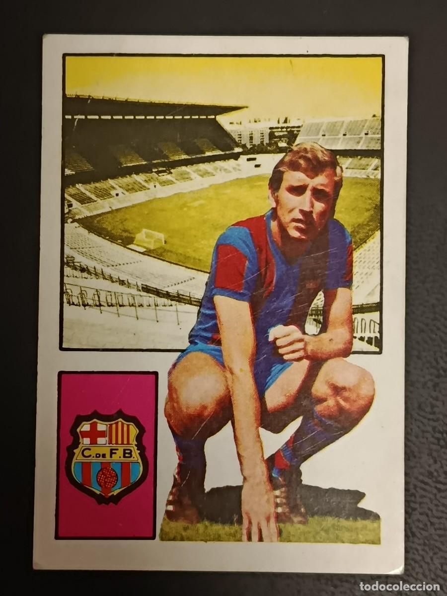 Coleccionismo Cromos antiguos: Campeonato de Liga 1974-75 [ Disgra-Fher ] - REXACH - F.C.Barcelona