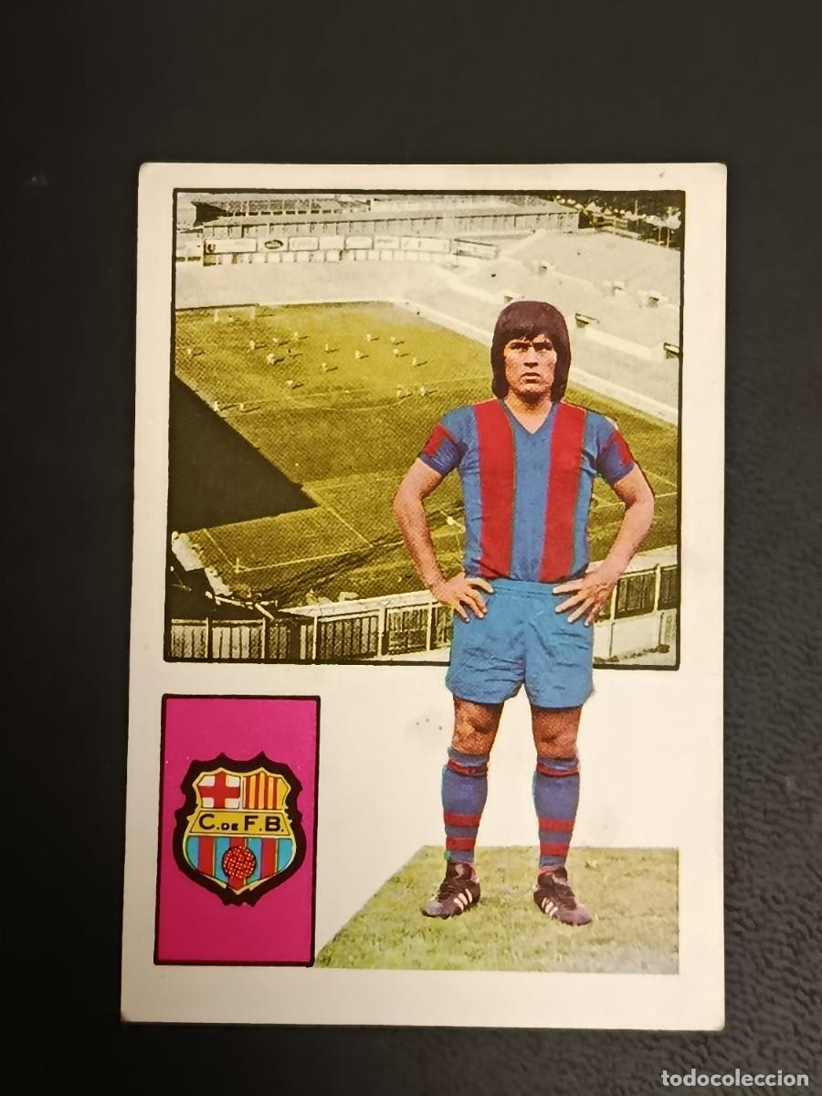 Coleccionismo Cromos antiguos: Campeonato de Liga 1974-75 [ Disgra-Fher ] - SOTIL - F.C.Barcelona