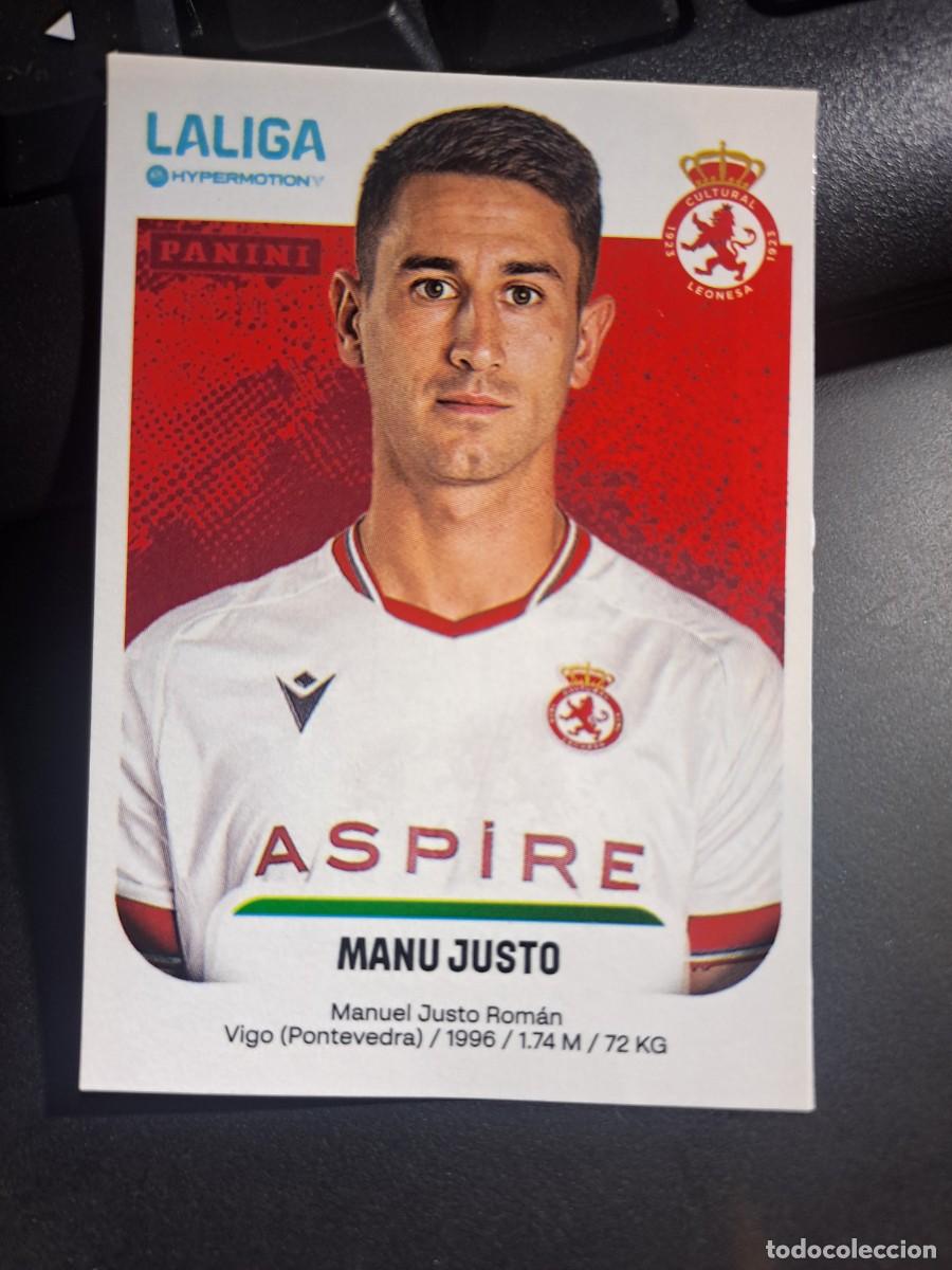 Sammeln alte Sammelbilder: CROMO MANU JUSTO 170 BIS 170BIS CULTURAL LEONESA LA LIGA HYPERMOTION 2025 2026 25 26 PANINI NUNCA PE