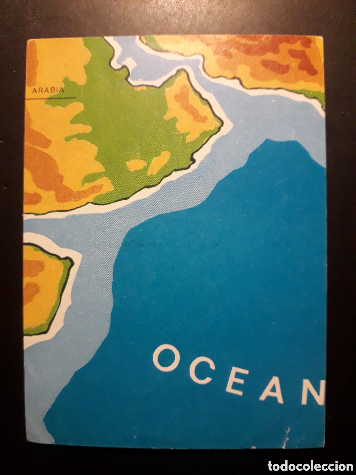 Coleccionismo Cromos antiguos: MAPAS. HOMBRES RAZAS Y COSTUMBRES N&deg; 135 RUIZ ROMERO 1972 SIN PEGAR RAJITA INFERIOR PEDIDO M&Iacute;NIMO 3&euro;