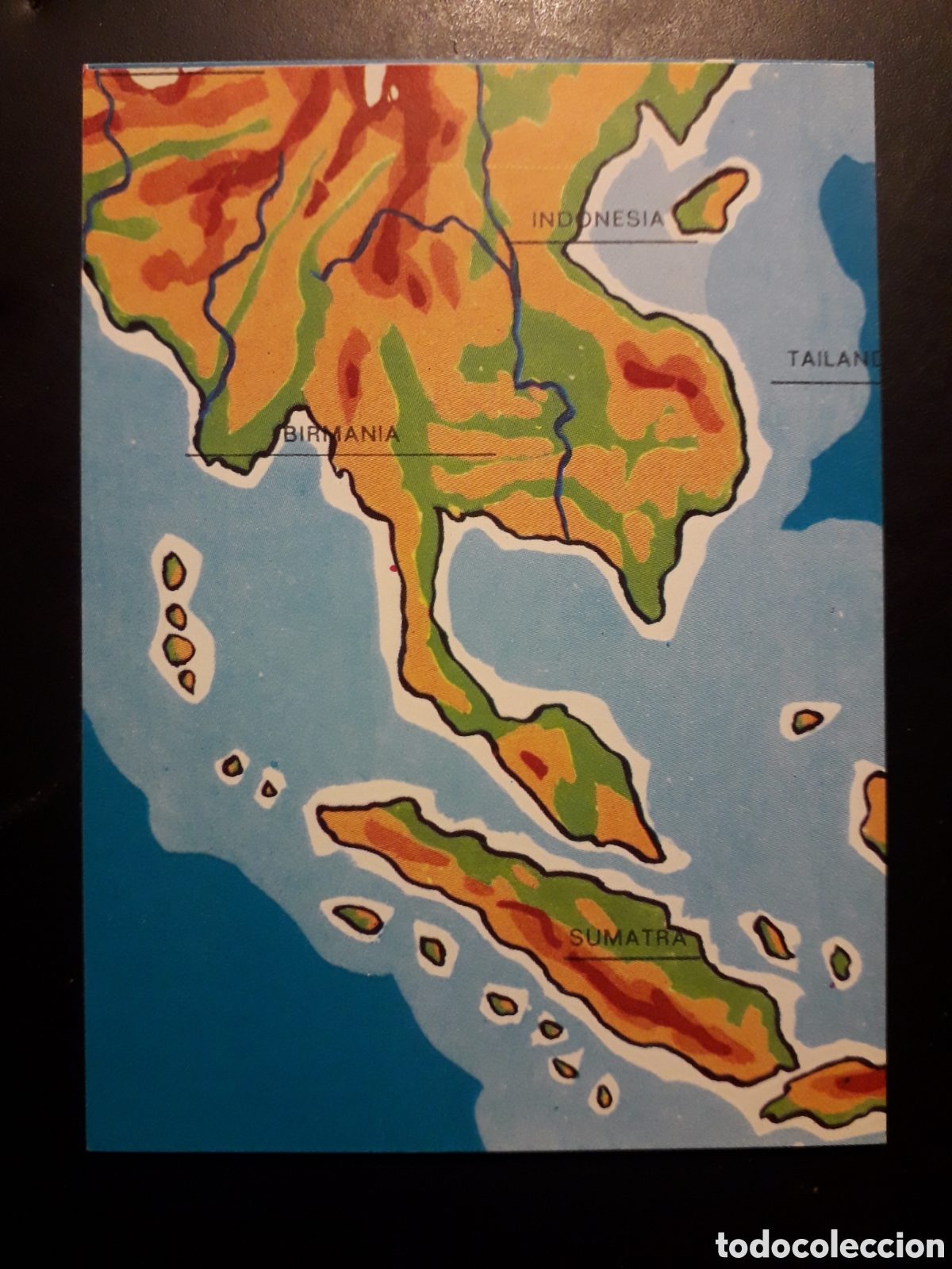 Coleccionismo Cromos antiguos: MAPAS. HOMBRES RAZAS Y COSTUMBRES N&deg; 138 RUIZ ROMERO 1972 SIN PEGAR. PEDIDO M&Iacute;NIMO 3&euro;