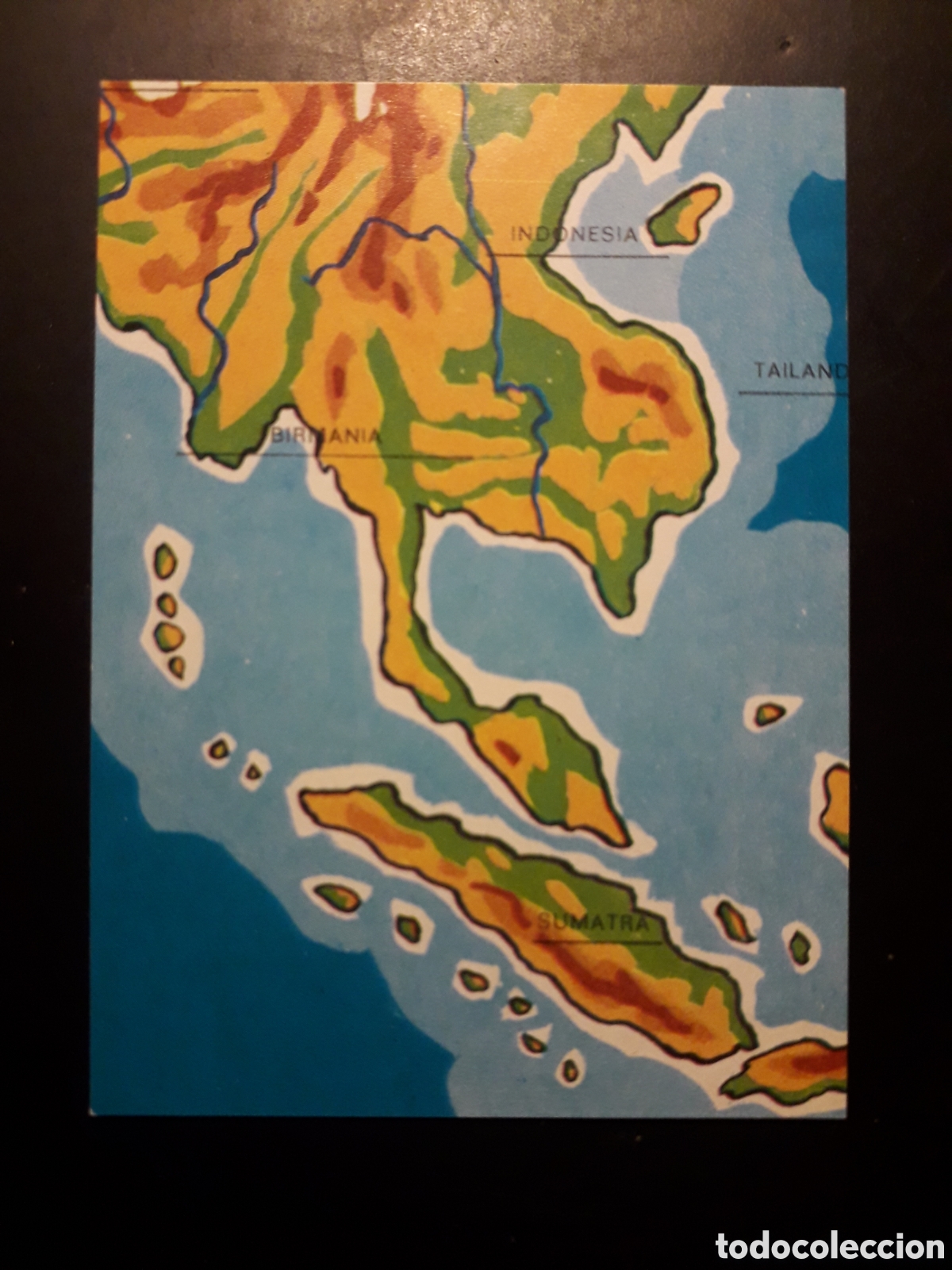 Coleccionismo Cromos antiguos: MAPAS. HOMBRES RAZAS Y COSTUMBRES N&deg; 138 RUIZ ROMERO 1972 SIN PEGAR. PEDIDO M&Iacute;NIMO 3&euro;