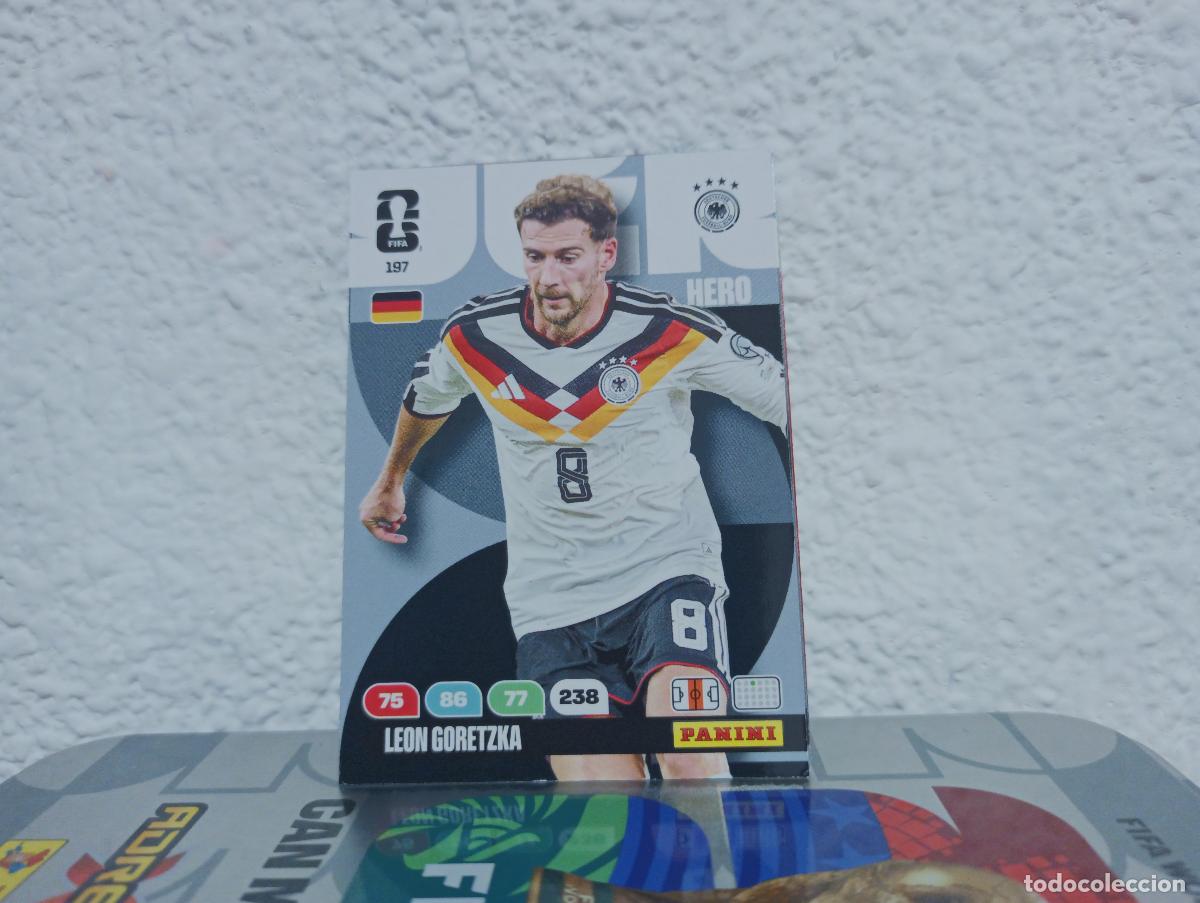 Coleccionismo Cromos antiguos: 197 LEON GORETZKA CENTROCAMPISTA ALEMANIA PANINI WORLD CUP 26 25 26