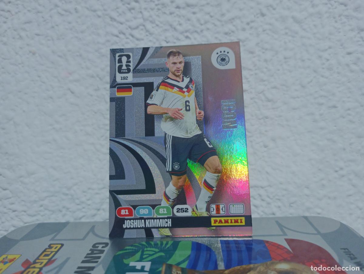 Collectionnisme Cartes &agrave; collectionner anciennes: 192 JOSHUA KIMMICH ICON ALEMANIA PANINI WORLD CUP 26 25 26
