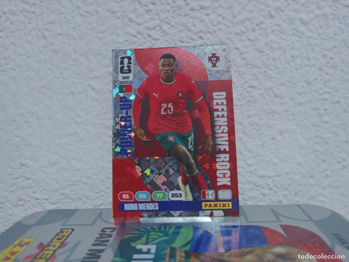 Collectionnisme Cartes &agrave; collectionner anciennes: 566 NUNO MENDES DEFENSIVE ROCK PORTUGAL PANINI WORLD CUP 26 25 26
