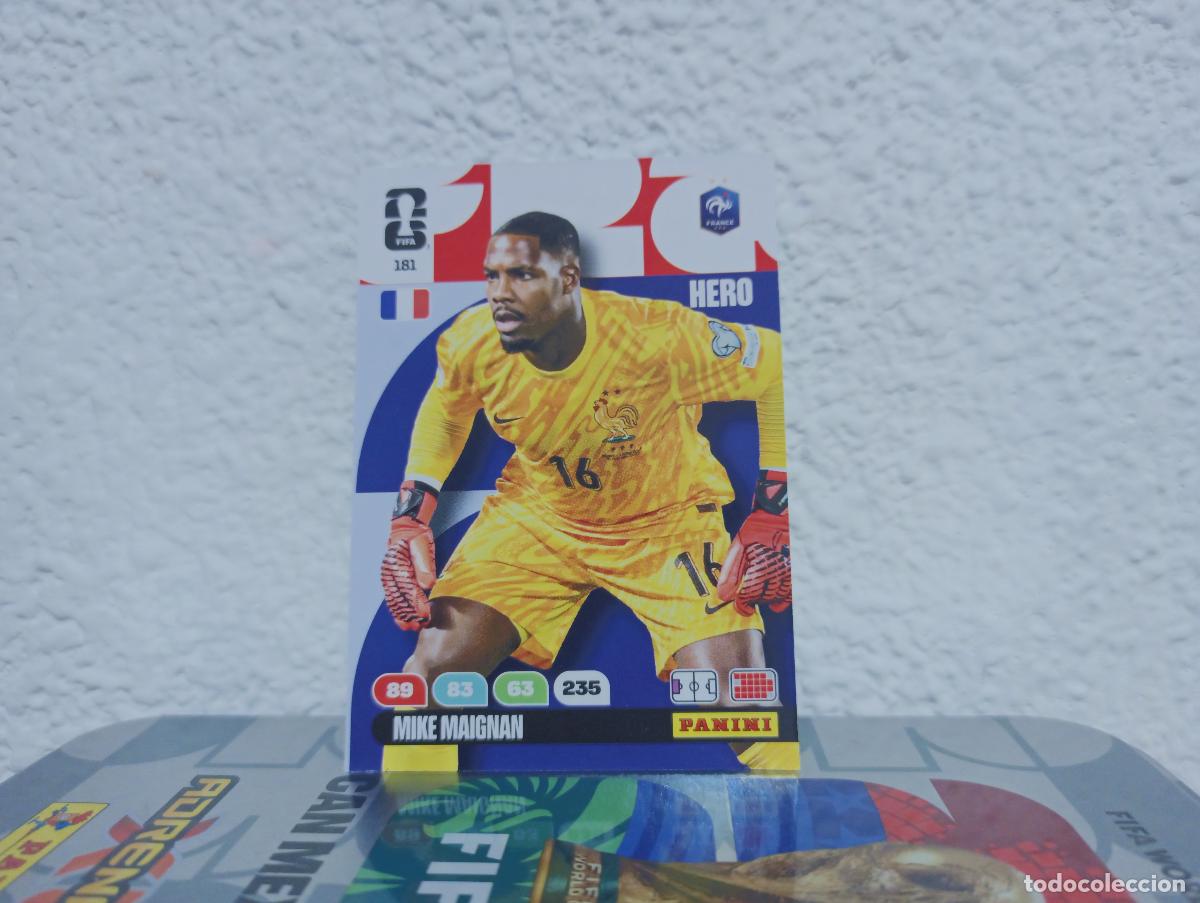 Collezionismo Figurine antiche: 181 MIKE MAIGNAN PORTERO FRANCIA PANINI WORLD CUP 26 25 26