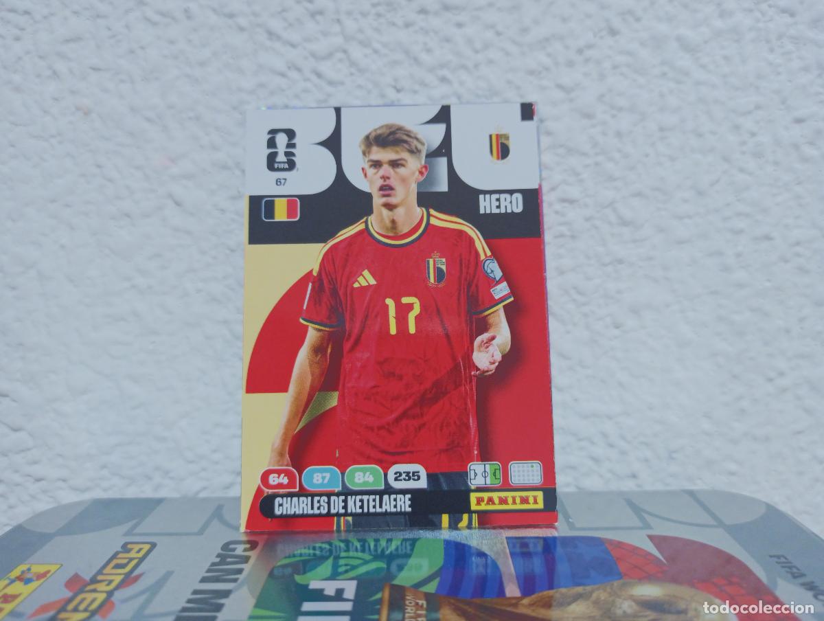 Collezionismo Figurine antiche: 67 CHARLES DE KETELAERE DELANTERO B&Eacute;LGICA PANINI WORLD CUP 26 25 26
