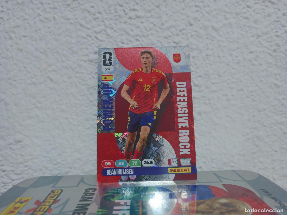 Collezionismo Figurine antiche: 567 DEAN HUIJSEN DEFENSIVE ROCK ESPA&Ntilde;A PANINI WORLD CUP 26 25 26