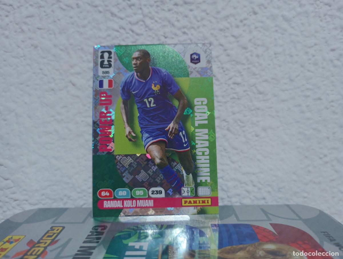 Coleccionismo Cromos antiguos: 595 RANDAL KOLO MUANI GOAL MACHINE FRANCIA PANINI WORLD CUP 26 25 26