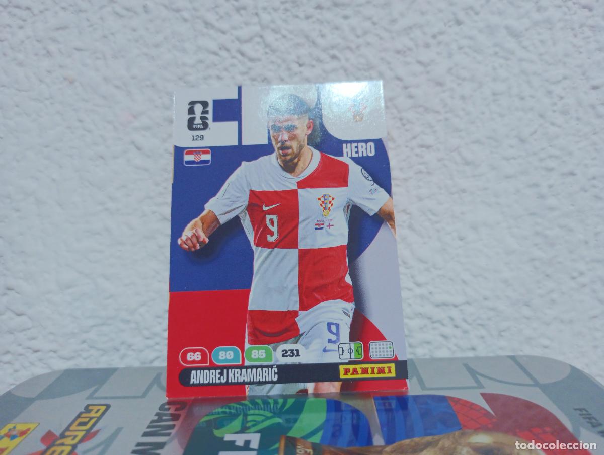 Coleccionismo Cromos antiguos: 129 ANDREJ KRAMARIC DELANTERO CROACIA PANINI WORLD CUP 26 25 26