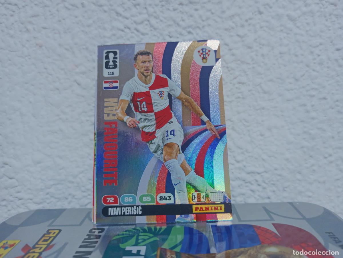 Coleccionismo Cromos antiguos: 118 IVAN PERI&Scaron;IC FAN FAVOURITE CROACIA PANINI WORLD CUP 26 25 26