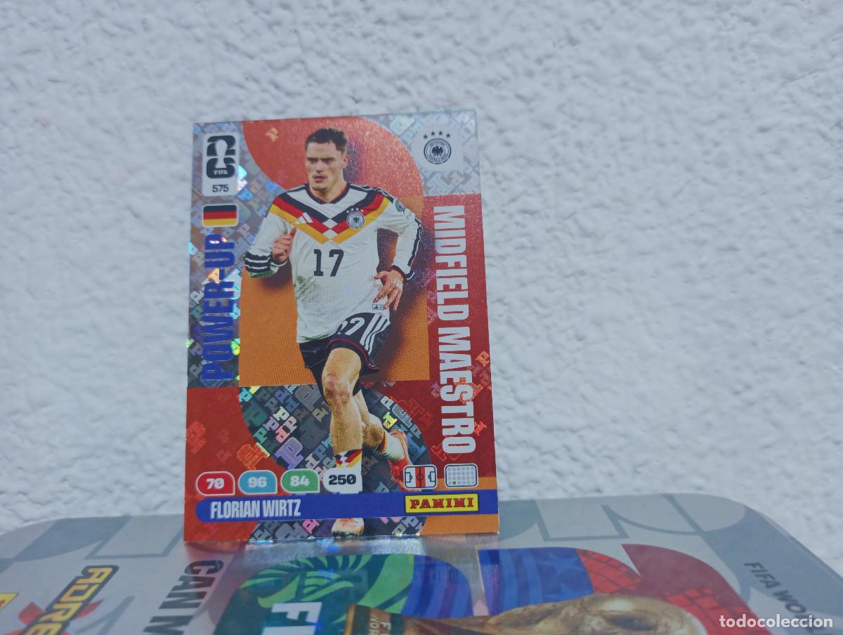Collectable Antique Stickers: 575 FLORIAN WIRTZ MIDFIELD MAESTRO ALEMANIA PANINI WORLD CUP 26 25 26