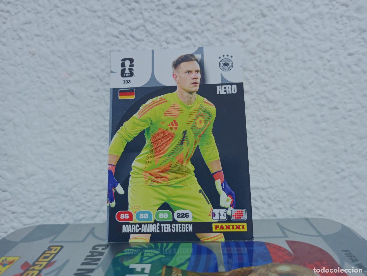 Collectable Antique Stickers: 193 MARC-ANDR&Eacute; TER STEGEN PORTERO ALEMANIA PANINI WORLD CUP 26 25 26