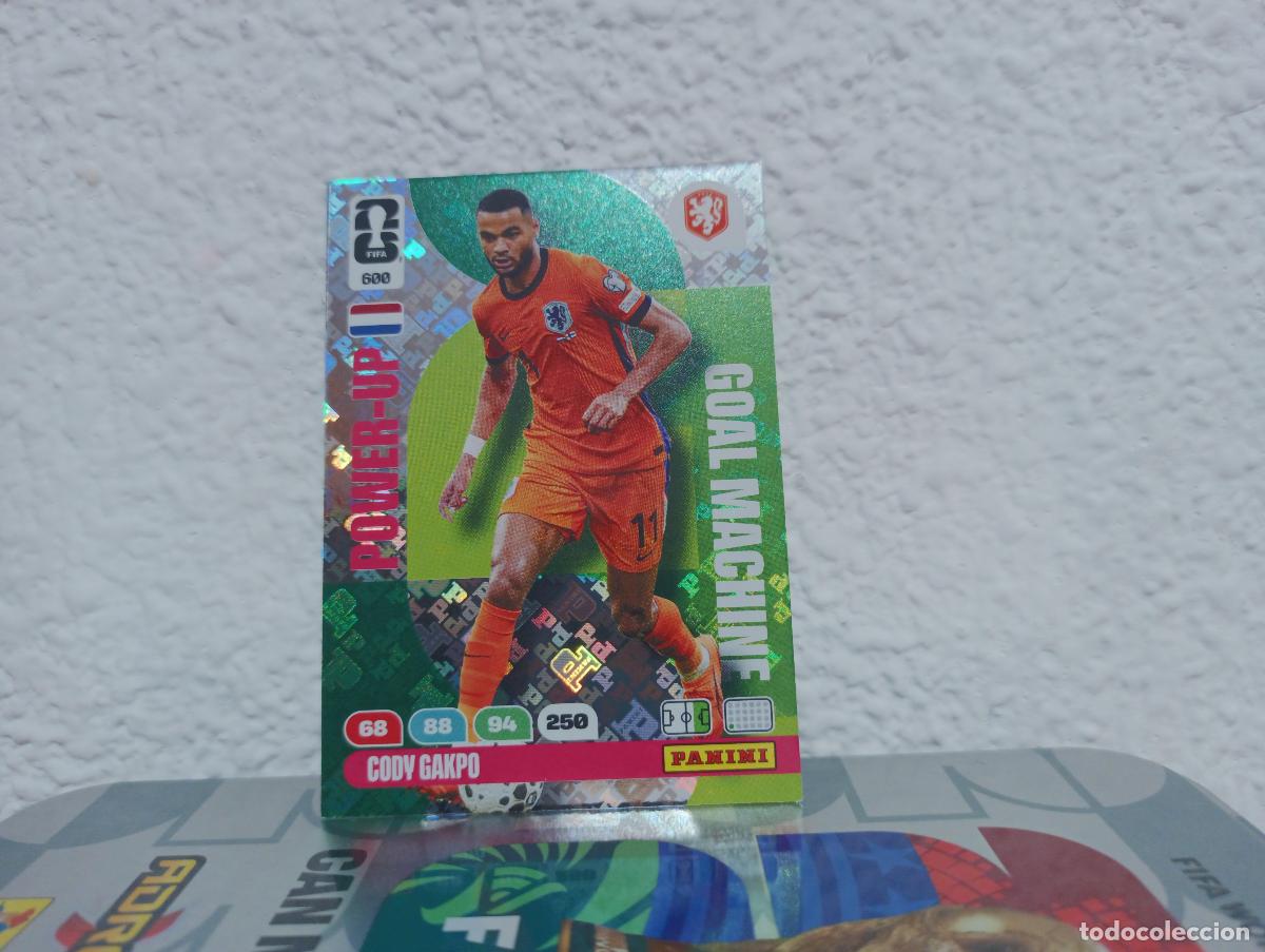 Collectable Antique Stickers: 600 CODY GAKPO GOAL MACHINE PA&Iacute;SES BAJOS PANINI WORLD CUP 26 25 26