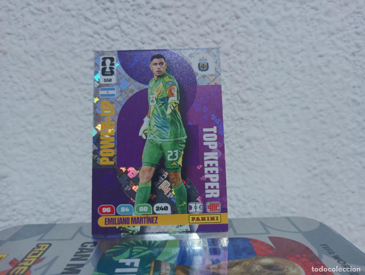 Colecionismo Cromos antigos: 550 EMILIANO MART&Iacute;NEZ TOP KEEPER ARGENTINA PANINI WORLD CUP 26 25 26