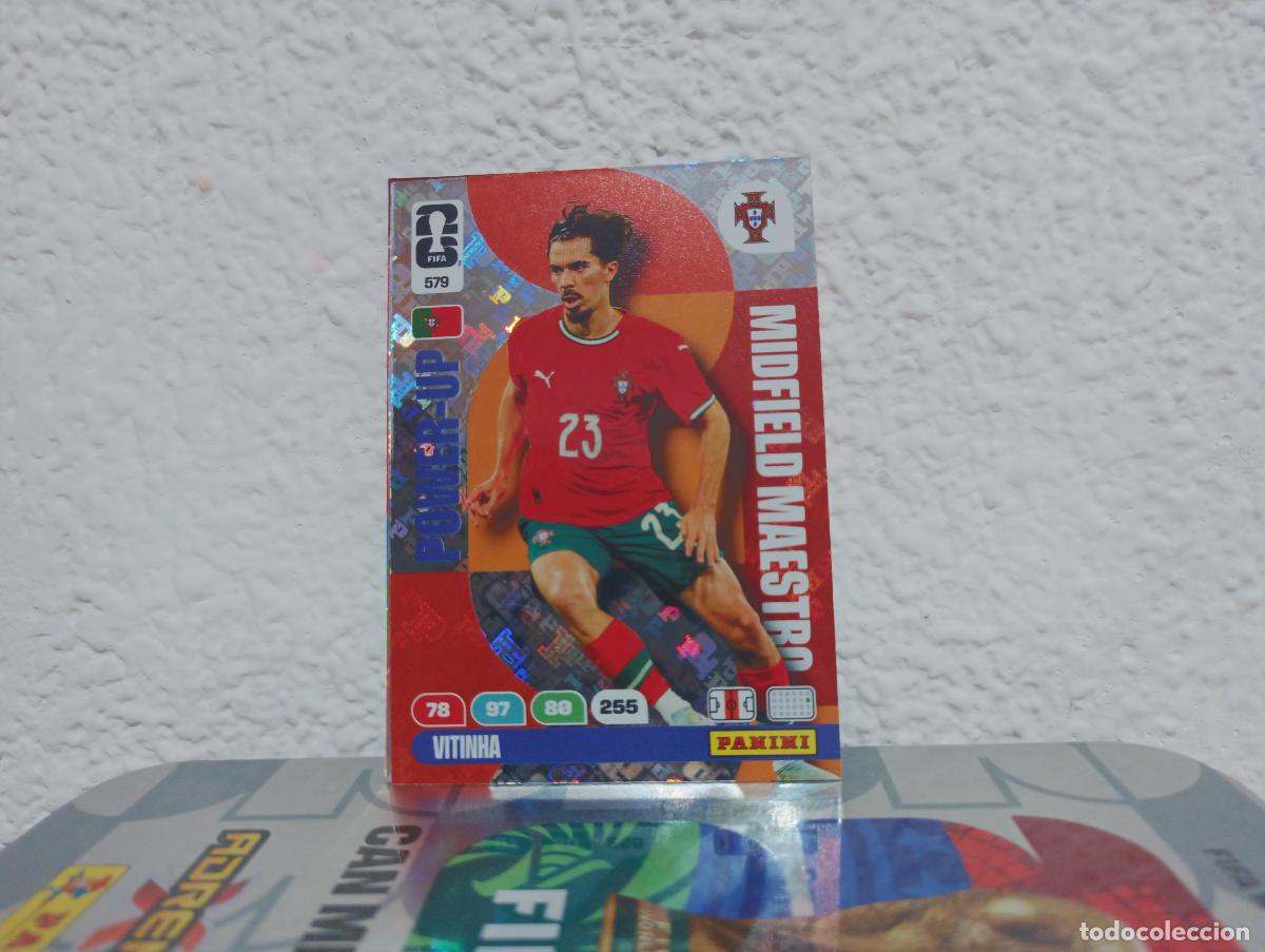 Colecionismo Cromos antigos: 579 VITINHA MIDFIELD MAESTRO PORTUGAL PANINI WORLD CUP 26 25 26