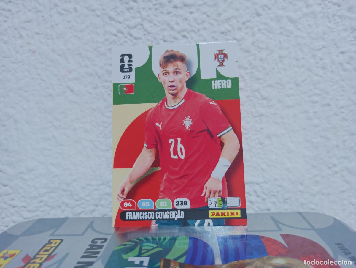 Collectable Antique Stickers: 379 FRANCISCO CONCEI&Ccedil;&Atilde;O DELANTERO PORTUGAL PANINI WORLD CUP 26 25 26
