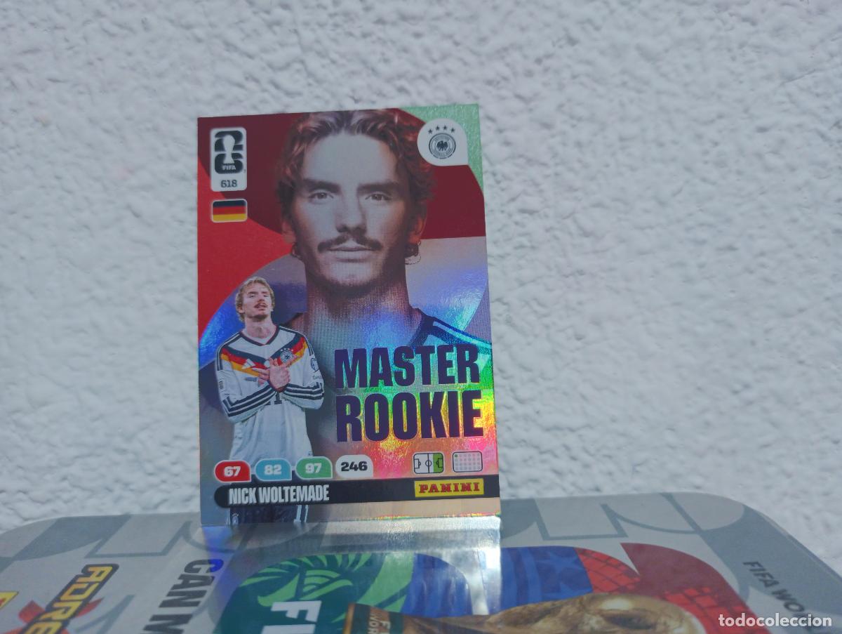 Collectable Antique Stickers: 618 NICK WOLTEMADE MASTER ROOKIE ALEMANIA PANINI WORLD CUP 26 25 26
