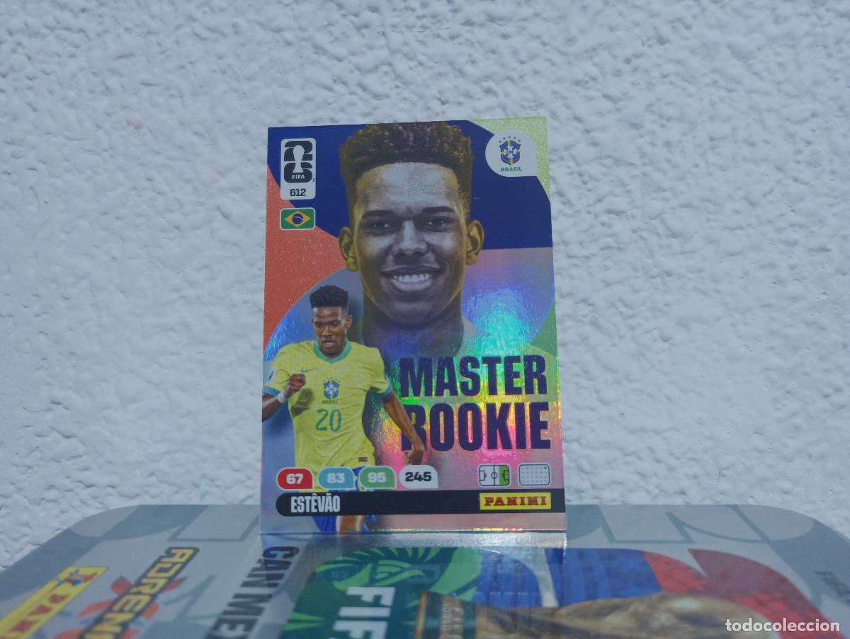 Collectable Antique Stickers: 612 EST&Ecirc;V&Atilde;O MASTER ROOKIE BRASIL PANINI WORLD CUP 26 25 26