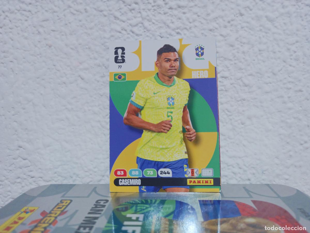 Collectable Antique Stickers: 77 CASEMIRO CENTROCAMPISTA BRASIL PANINI WORLD CUP 26 25 26