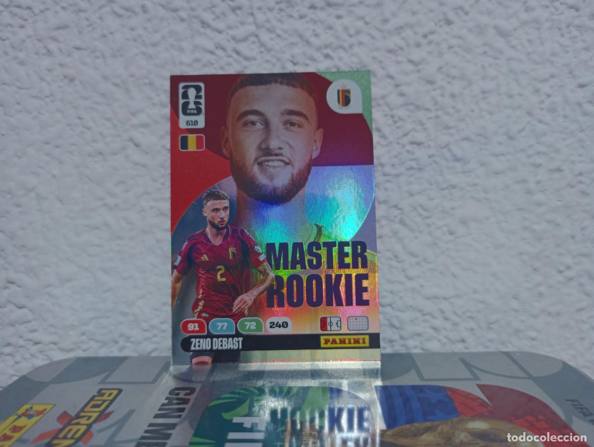 Collectable Antique Stickers: 610 ZENO DEBAST MASTER ROOKIE B&Eacute;LGICA PANINI WORLD CUP 26 25 26