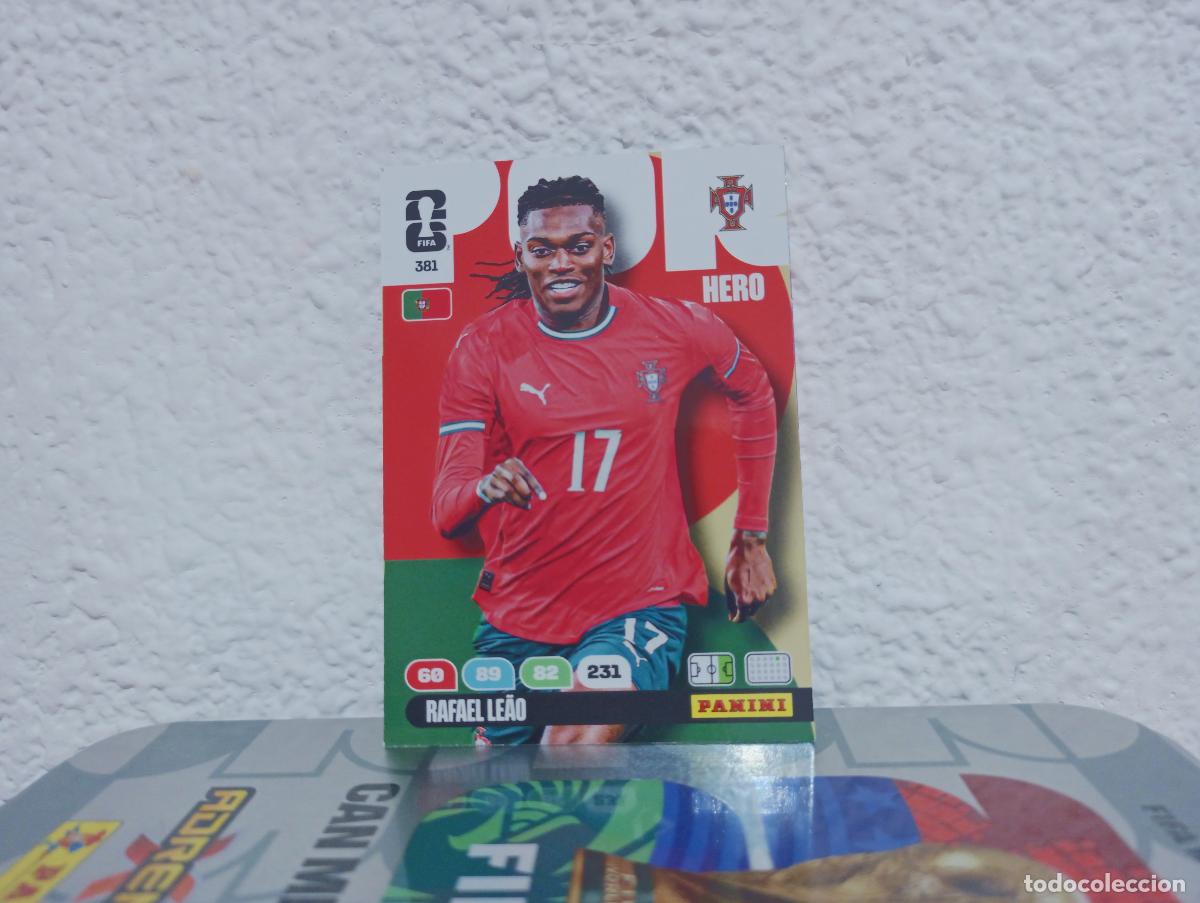 Collectable Antique Stickers: 381 RAFAEL LE&Atilde;O DELANTERO PORTUGAL PANINI WORLD CUP 26 25 26
