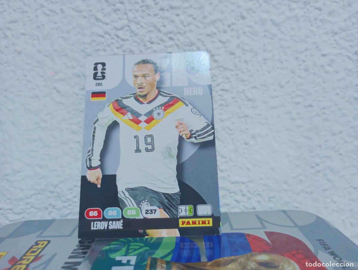 Collezionismo Figurine antiche: 201 LEROY SAN&Eacute; DELANTERO ALEMANIA PANINI WORLD CUP 26 25 26