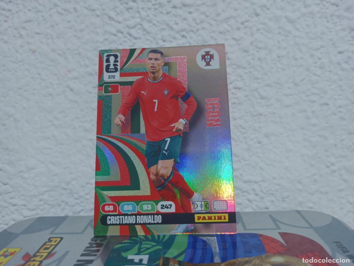 Coleccionismo Cromos antiguos: 372 CRISTIANO RONALDO ICON PORTUGAL PANINI WORLD CUP 26 25 26