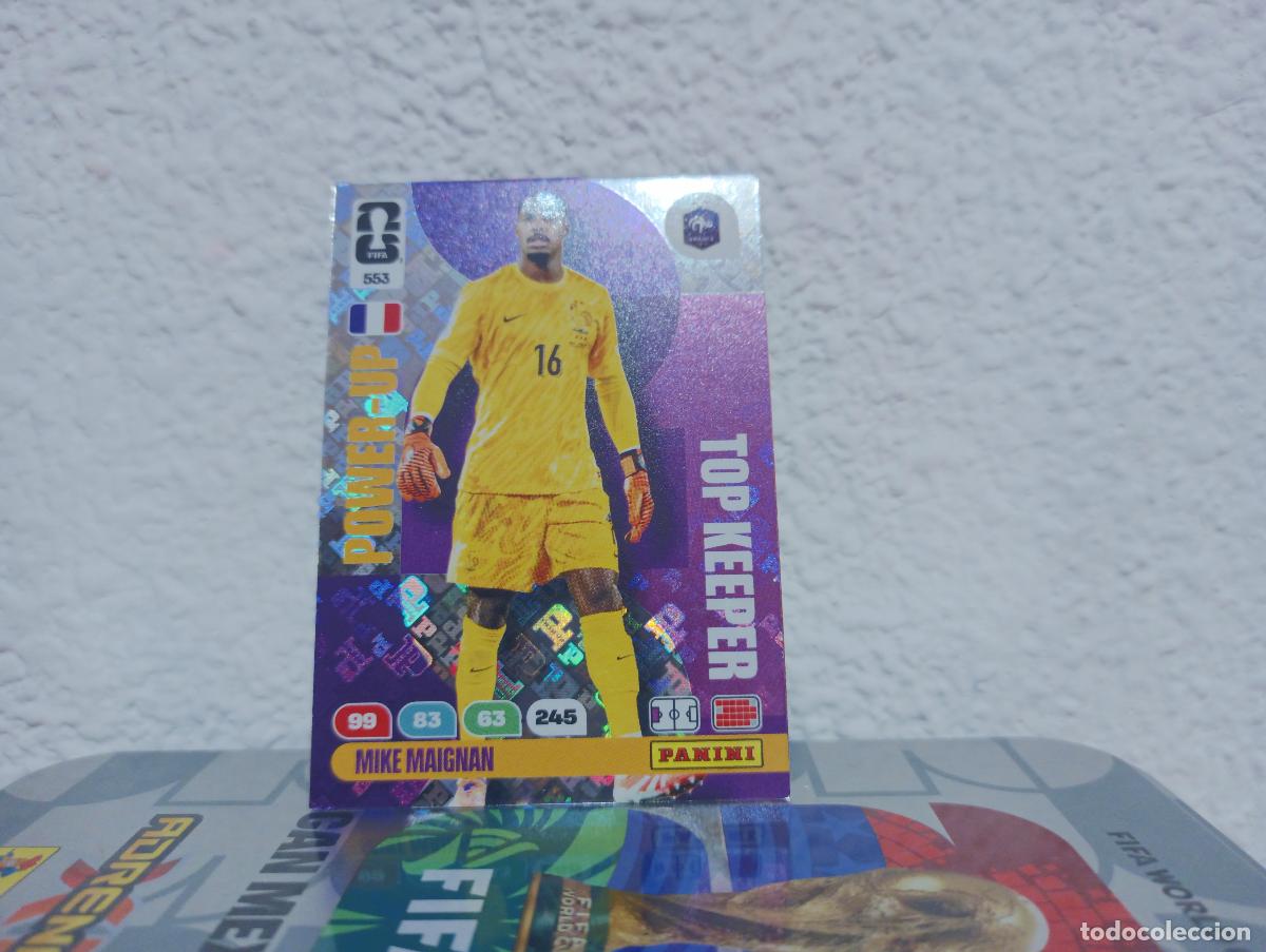 Coleccionismo Cromos antiguos: 553 MIKE MAIGNAN TOP KEEPER FRANCIA PANINI WORLD CUP 26 25 26
