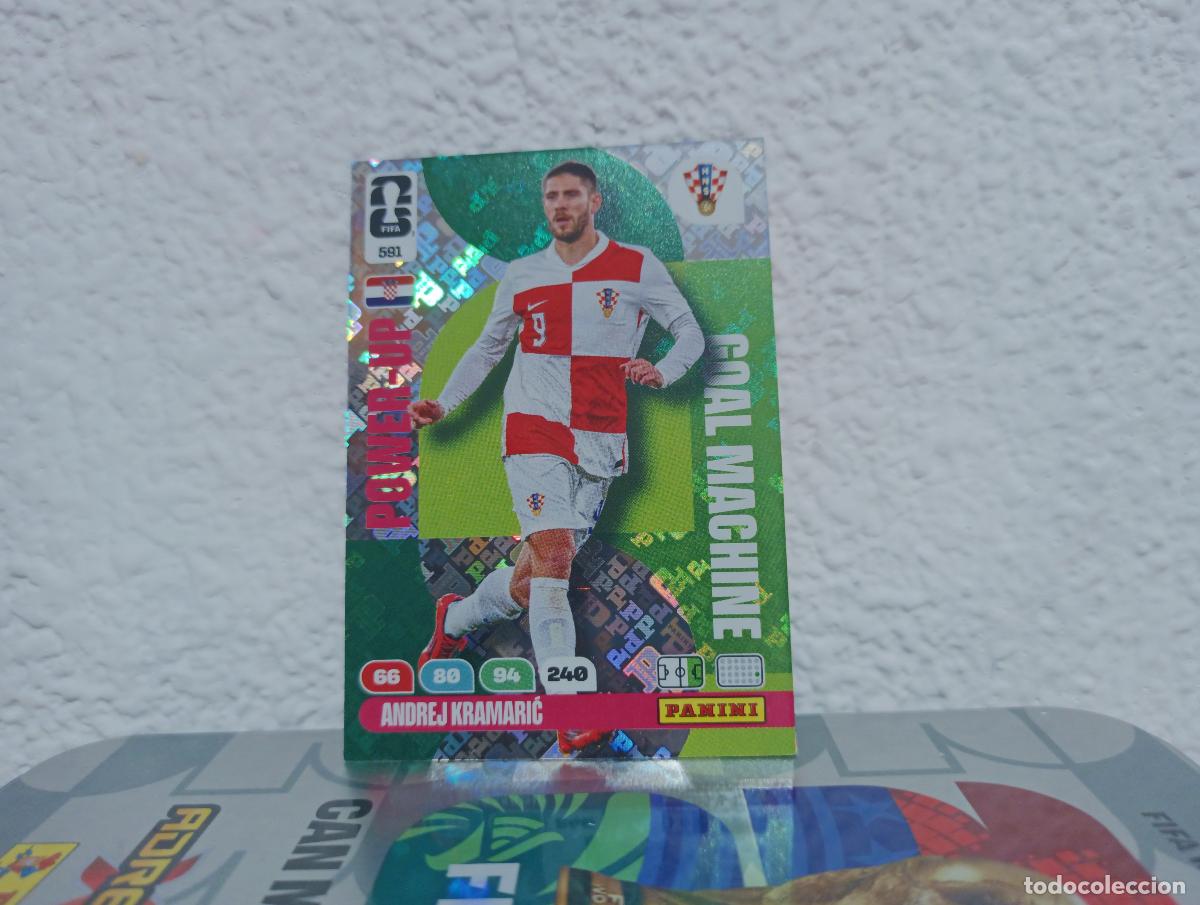 Coleccionismo Cromos antiguos: 591 ANDREJ KRAMARIC GOAL MACHINE CROACIA PANINI WORLD CUP 26 25 26