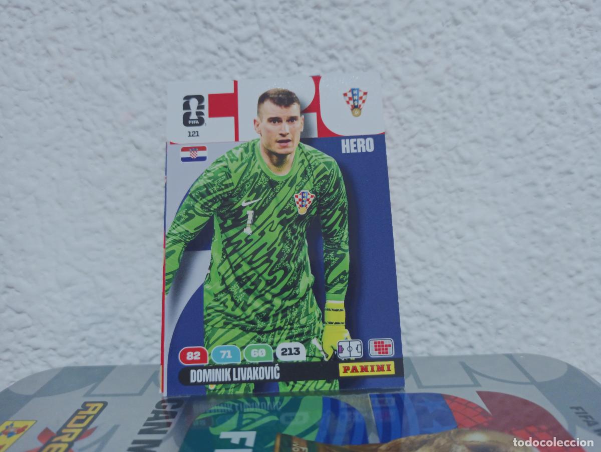 Coleccionismo Cromos antiguos: 121 DOMINIK LIVAKOVIC PORTERO CROACIA PANINI WORLD CUP 26 25 26