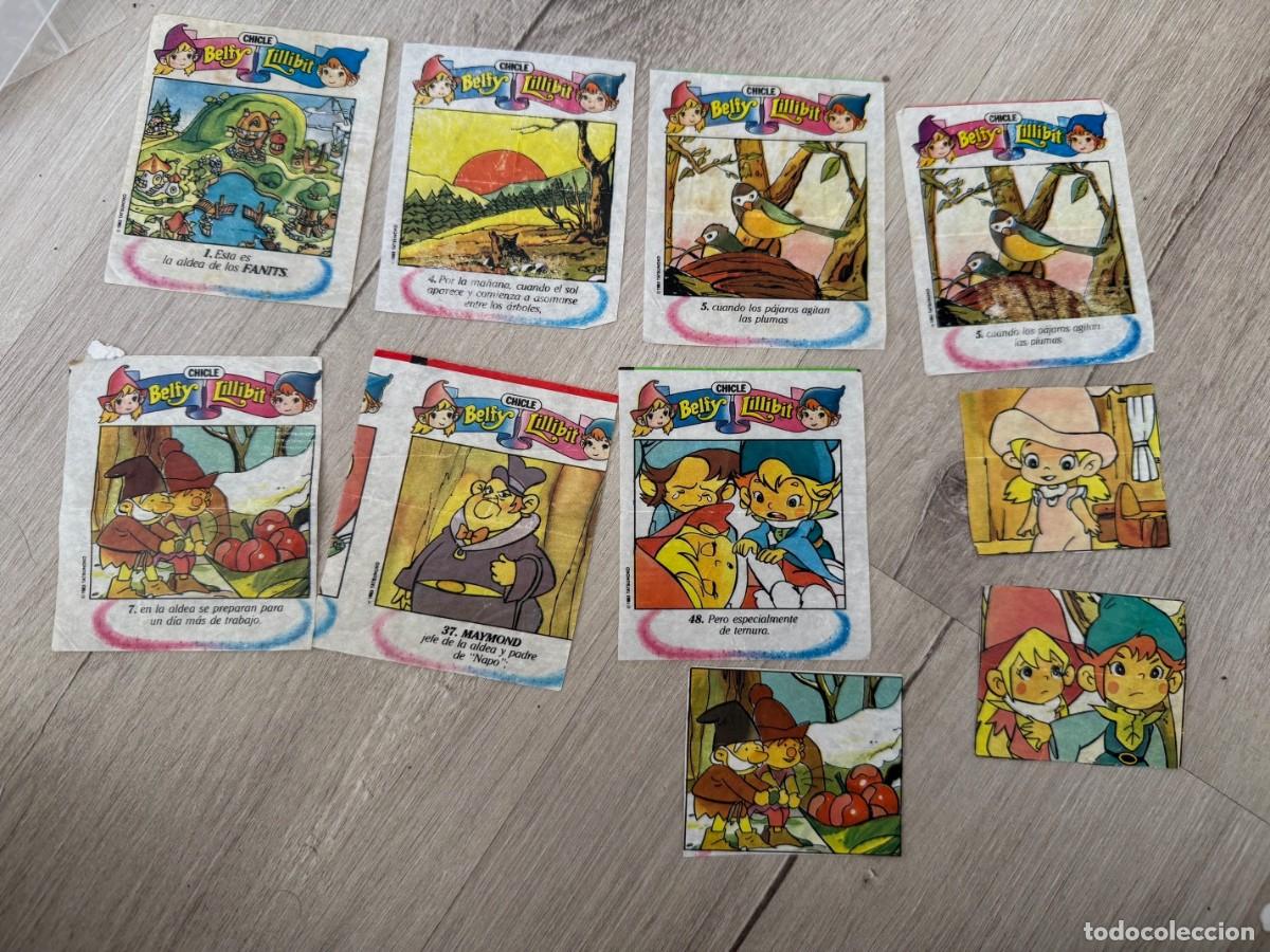 Coleccionismo Cromos antiguos: 10 cromos pegatinas &ndash; Belfy & Lillibit (General de Confiter&iacute;a)