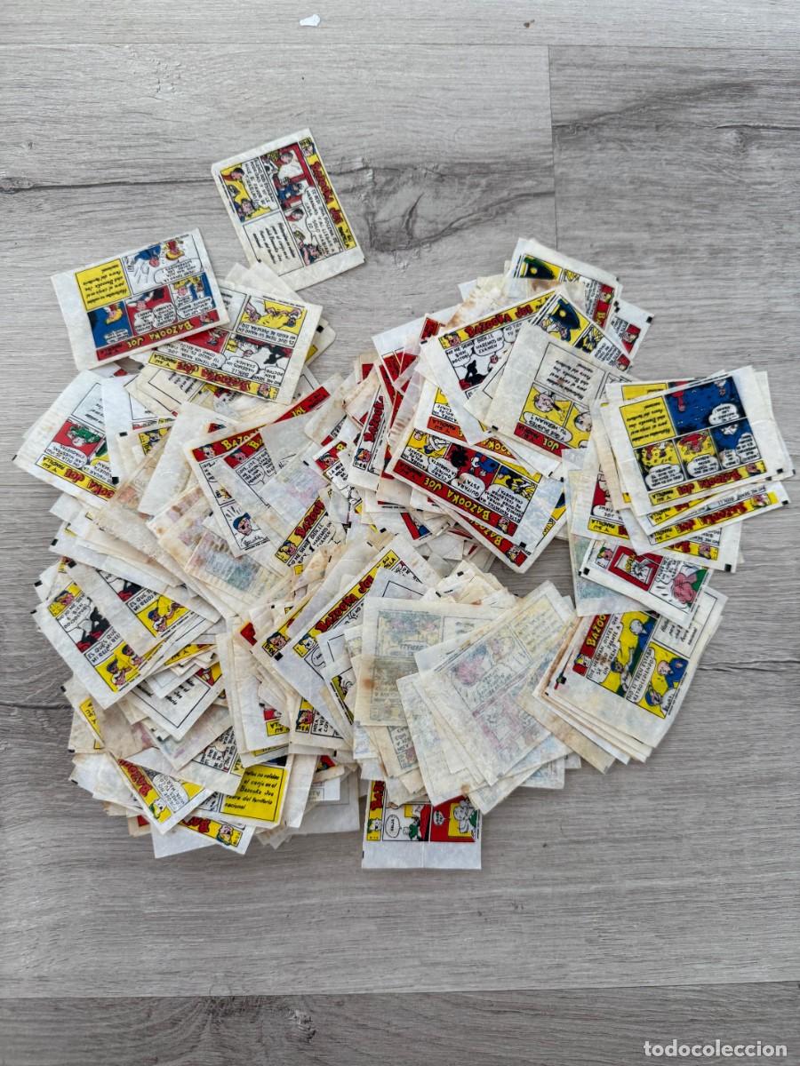 Coleccionismo Cromos antiguos: M&aacute;s de 500 cromos chicles Bazooka Joe