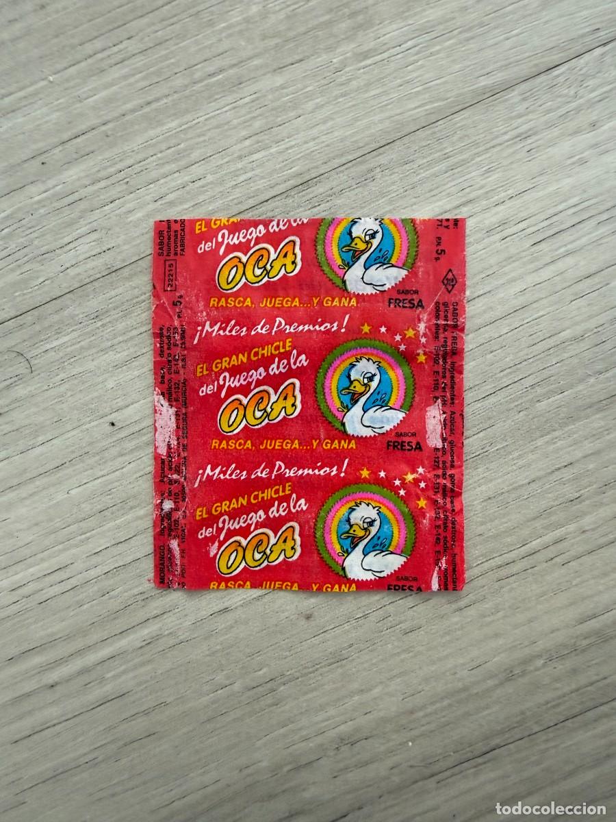 Coleccionismo Cromos antiguos: Envoltorio EL GRAN CHICLE DEL JUEGO DE LA OCA