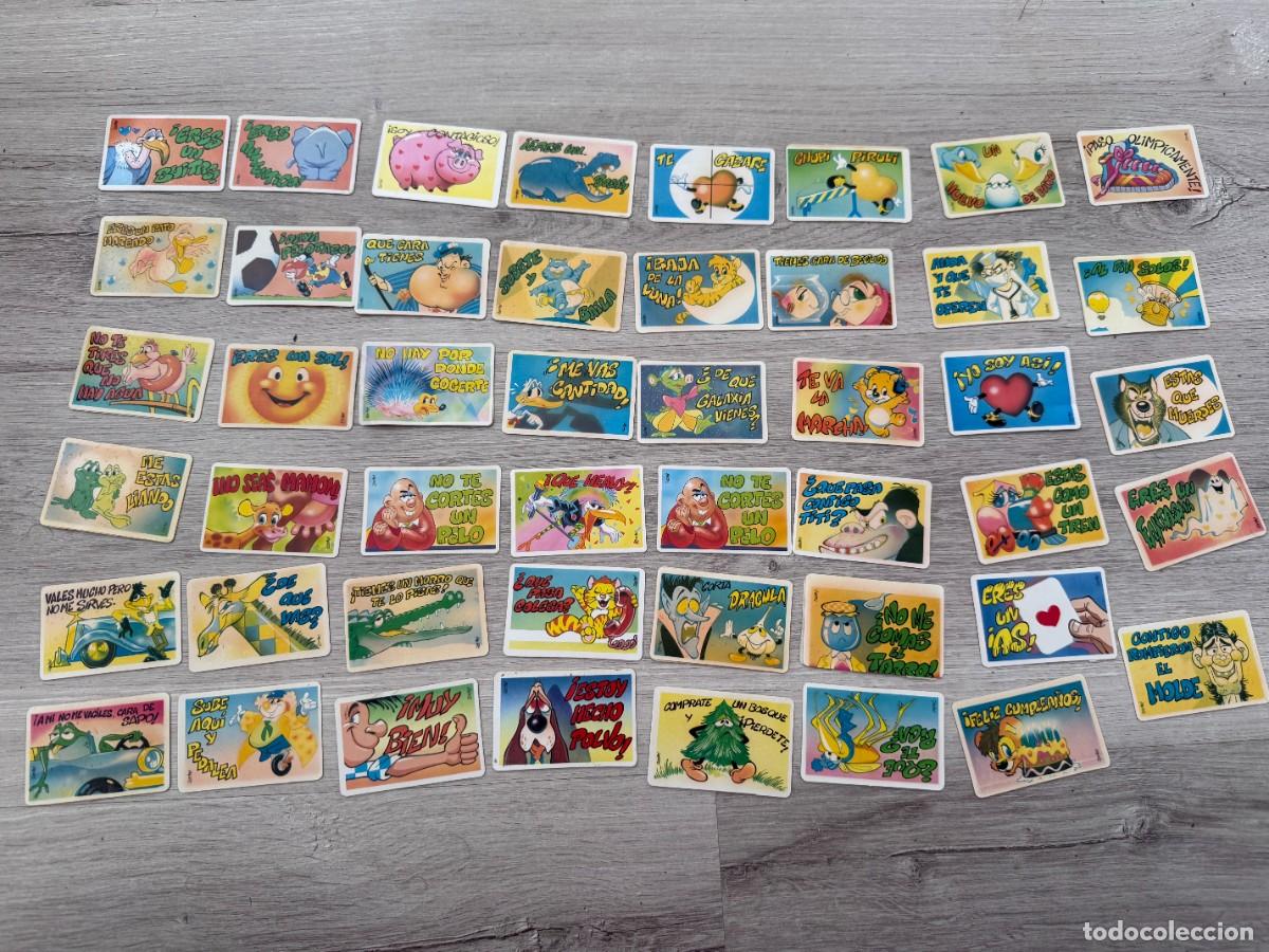 Collectionnisme Cartes &agrave; collectionner anciennes: Peguitarjetas de Bollycao - Colecci&oacute;n completa a falta de 3