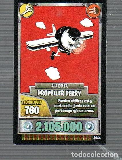 Coleccionismo Cromos antiguos: CROMO CARTAS DE FORTNITE SIN PEGAR A&Ntilde;O 2019 DEL FLASH GORDON N &ordm; 4044 ALA DELTA PROPELLER PERRY