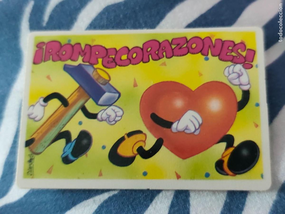 Coleccionismo Cromos antiguos: CROMO Peguitarjetas II. Rompecorazones. Bollycao