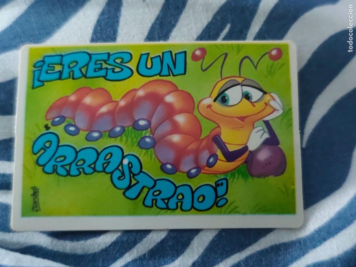 Coleccionismo Cromos antiguos: CROMO Peguitarjetas II. Eres un arrastrao. Bollycao